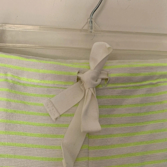 Lemlem Pants Women’s Small Neon Striped Draw String Light Pants - Picture 4 of 15